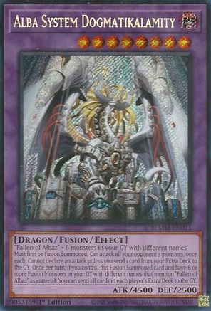 Alba System Dogmatikalamity (BLMM-EN011) - Battles of Legend: Monster Mayhem 1st Edition Battles of Legend: Monster Mayhem Yugioh Single Squirtle Squad Card Shop.