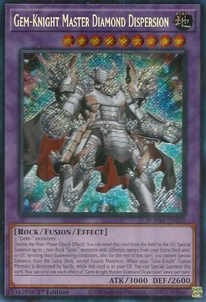 Gem-Knight Master Diamond Dispersion (BLMM-EN020) - Battles of Legend: Monster Mayhem 1st Edition Battles of Legend: Monster Mayhem Yugioh Single Squirtle Squad Card Shop.