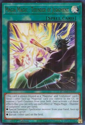 Magia Magic - Thunder of Judgment (BLMM-EN047) - Battles of Legend: Monster Mayhem 1st Edition Battles of Legend: Monster Mayhem Yugioh Single Squirtle Squad Card Shop.
