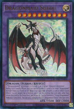 Dragonmaid Sheou (BLMM-EN064) - Battles of Legend: Monster Mayhem 1st Edition Battles of Legend: Monster Mayhem Yugioh Single Squirtle Squad Card Shop.