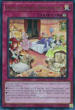 Dragonmaid Downtime (BLMM-EN068) - Battles of Legend: Monster Mayhem 1st Edition Battles of Legend: Monster Mayhem Yugioh Single Squirtle Squad Card Shop.