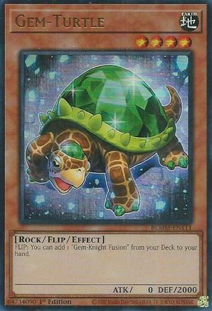 Gem-Turtle (BLMM-EN111) - Battles of Legend: Monster Mayhem 1st Edition Battles of Legend: Monster Mayhem Yugioh Single Squirtle Squad Card Shop.