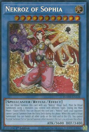 Nekroz of Sophia (BLMM-EN134) - Battles of Legend: Monster Mayhem 1st Edition Battles of Legend: Monster Mayhem Yugioh Single Squirtle Squad Card Shop.