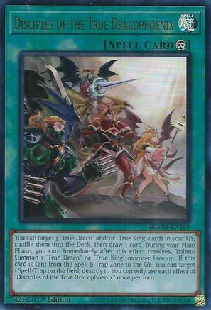 Disciples of the True Dracophoenix (BLMM-EN169) - Battles of Legend: Monster Mayhem 1st Edition Battles of Legend: Monster Mayhem Yugioh Single Squirtle Squad Card Shop.