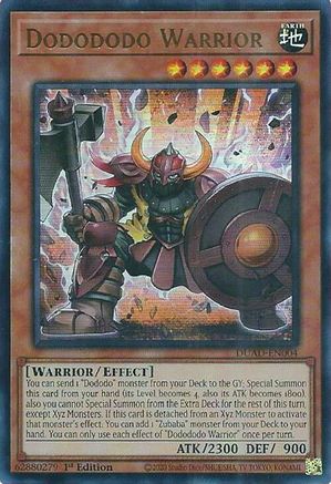Dodododo Warrior (DUAD-EN004) - Duelist's Advance 1st Edition Duelist's Advance Yugioh Single Squirtle Squad Card Shop.