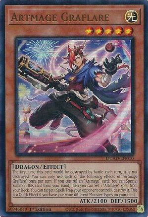 Artmage Graflare (DUAD-EN010) - Duelist's Advance 1st Edition Duelist's Advance Yugioh Single Squirtle Squad Card Shop.