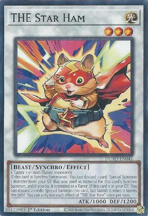 THE Star Ham (DUAD-EN041) - Duelist's Advance 1st Edition Duelist's Advance Yugioh Single Squirtle Squad Card Shop.