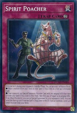 Spirit Poacher (DUAD-EN080) - Duelist's Advance 1st Edition Duelist's Advance Yugioh Single Squirtle Squad Card Shop.