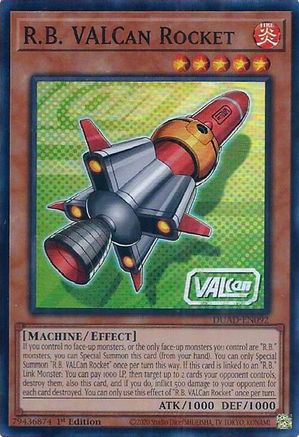 R.B. VALCan Rocket (DUAD-EN092) - Duelist's Advance 1st Edition Duelist's Advance Yugioh Single Squirtle Squad Card Shop.