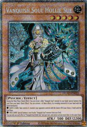 Vanquish Soul Hollie Sue (Starlight Rare) (DUAD-EN022) - Duelist's Advance 1st Edition Duelist's Advance Yugioh Single Squirtle Squad Card Shop.