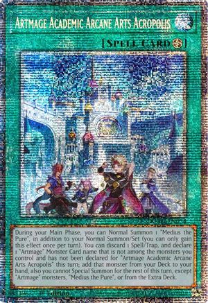 Artmage Academic Arcane Arts Acropolis (Starlight Rare) (DUAD-EN054) - Duelist's Advance 1st Edition Duelist's Advance Yugioh Single Squirtle Squad Card Shop.
