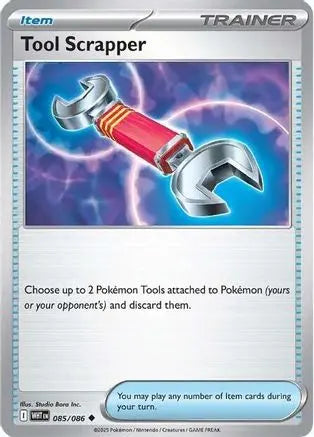 Tool Scrapper 085 SV White Flare - Uncommon