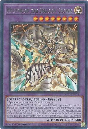 Mysterion the Dragon Crown (JUSH-EN013) - Justice Hunters 1st Edition Justice Hunters Yugioh Single Squirtle Squad Card Shop.