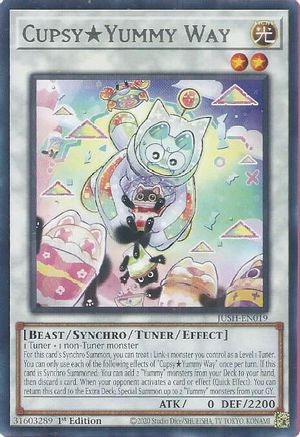 CupsyYummy Way (JUSH-EN019) - Justice Hunters 1st Edition Justice Hunters Yugioh Single Squirtle Squad Card Shop.