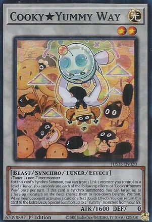 CookyYummy Way (Super Rare) (JUSH-EN020) - Justice Hunters 1st Edition Justice Hunters Yugioh Single Squirtle Squad Card Shop.