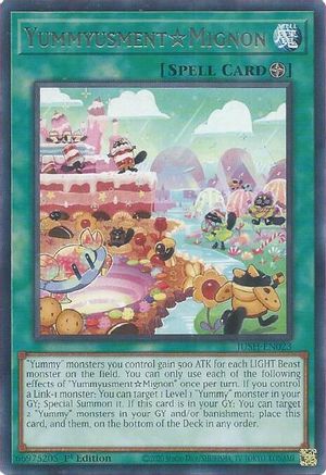 YummyusmentMignon (JUSH-EN023) - Justice Hunters 1st Edition Justice Hunters Yugioh Single Squirtle Squad Card Shop.