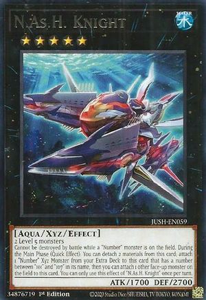 N.As.H. Knight (JUSH-EN059) - Justice Hunters 1st Edition Justice Hunters Yugioh Single Squirtle Squad Card Shop.