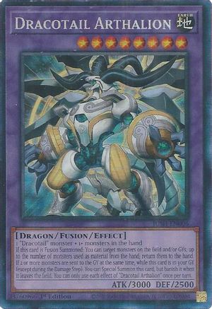 Dracotail Arthalion (CR) (JUSH-EN006) - Justice Hunters 1st Edition Justice Hunters Yugioh Single Squirtle Squad Card Shop.