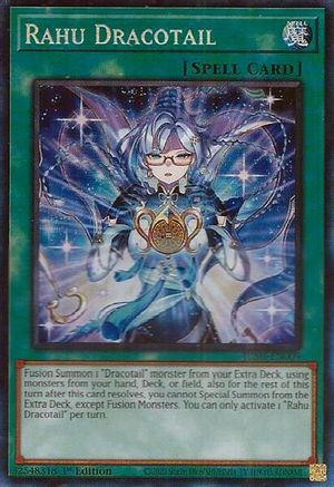 Rahu Dracotail (CR) (JUSH-EN009) - Justice Hunters 1st Edition Justice Hunters Yugioh Single Squirtle Squad Card Shop.