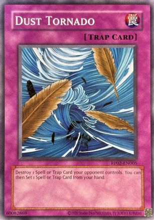 Dust Tornado (RP02-EN005) - Retro Pack 2 (2020 Date Reprint) Unlimited Retro Pack 2 (2020 Date Reprint) Yugioh Single Squirtle Squad Card Shop.