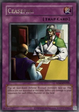 Ceasefire (RP02-EN009) - Retro Pack 2 (2020 Date Reprint) Unlimited Retro Pack 2 (2020 Date Reprint) Yugioh Single Squirtle Squad Card Shop.