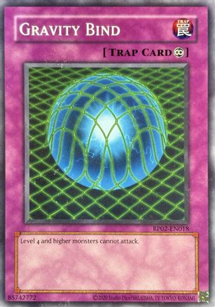 Gravity Bind (RP02-EN018) - Retro Pack 2 (2020 Date Reprint) Unlimited Retro Pack 2 (2020 Date Reprint) Yugioh Single Squirtle Squad Card Shop.