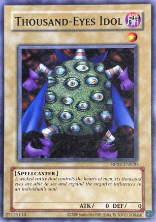 Thousand-Eyes Idol (RP02-EN020) - Retro Pack 2 (2020 Date Reprint) Unlimited Retro Pack 2 (2020 Date Reprint) Yugioh Single Squirtle Squad Card Shop.