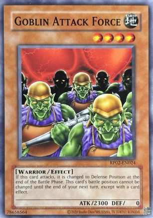 Goblin Attack Force (RP02-EN024) - Retro Pack 2 (2020 Date Reprint) Unlimited Retro Pack 2 (2020 Date Reprint) Yugioh Single Squirtle Squad Card Shop.