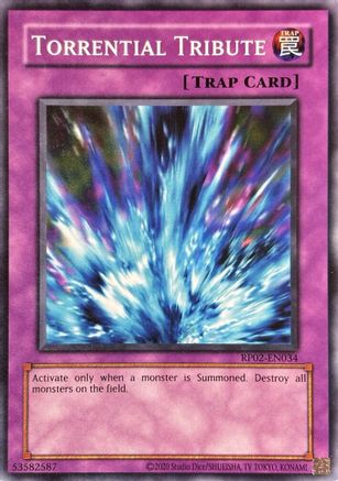 Torrential Tribute (RP02-EN034) - Retro Pack 2 (2020 Date Reprint) Unlimited Retro Pack 2 (2020 Date Reprint) Yugioh Single Squirtle Squad Card Shop.