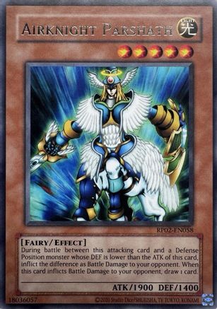 Airknight Parshath (RP02-EN058) - Retro Pack 2 (2020 Date Reprint) Unlimited Retro Pack 2 (2020 Date Reprint) Yugioh Single Squirtle Squad Card Shop.