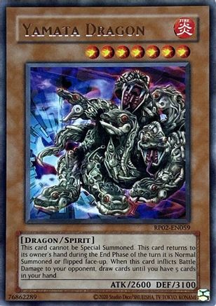 Yamata Dragon (RP02-EN059) - Retro Pack 2 (2020 Date Reprint) Unlimited Retro Pack 2 (2020 Date Reprint) Yugioh Single Squirtle Squad Card Shop.