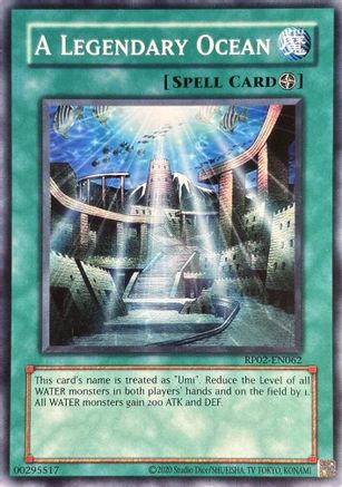 A Legendary Ocean (RP02-EN062) - Retro Pack 2 (2020 Date Reprint) Unlimited Retro Pack 2 (2020 Date Reprint) Yugioh Single Squirtle Squad Card Shop.