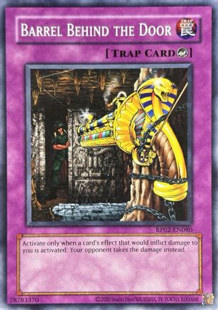 Barrel Behind the Door (RP02-EN080) - Retro Pack 2 (2020 Date Reprint) Unlimited Retro Pack 2 (2020 Date Reprint) Yugioh Single Squirtle Squad Card Shop.