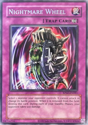 Nightmare Wheel (RP02-EN081) - Retro Pack 2 (2020 Date Reprint) Unlimited Retro Pack 2 (2020 Date Reprint) Yugioh Single Squirtle Squad Card Shop.