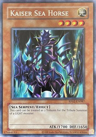 Kaiser Sea Horse (RP02-EN087) - Retro Pack 2 (2020 Date Reprint) Unlimited Retro Pack 2 (2020 Date Reprint) Yugioh Single Squirtle Squad Card Shop.