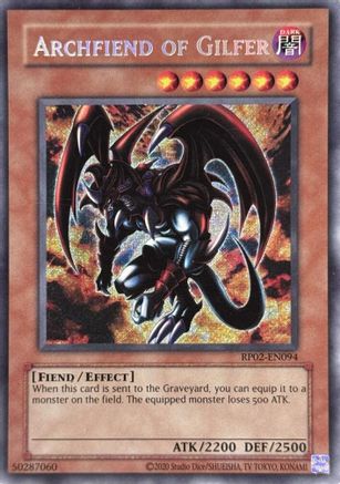 Archfiend of Gilfer (RP02-EN094) - Retro Pack 2 (2020 Date Reprint) Unlimited Retro Pack 2 (2020 Date Reprint) Yugioh Single Squirtle Squad Card Shop.