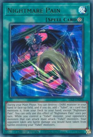 Nightmare Pain (25LP-EN005) - Limited Pack World Championship 2025 Limited Limited Pack World Championship 2025 Yugioh Single Squirtle Squad Card Shop.