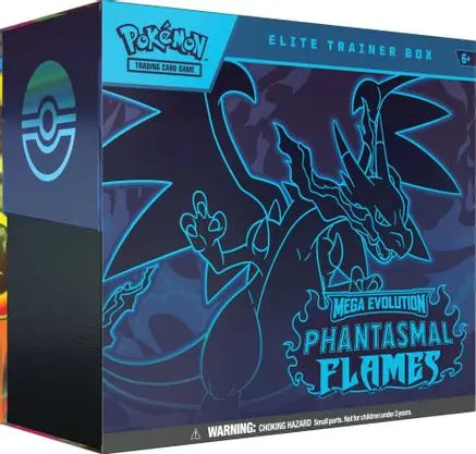 Pokemon TCG - Mega Evolution Phantasmal Flames Elite Trainer Box - Sealed - English