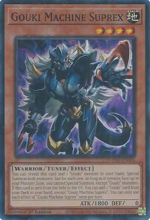 Gouki Machine Suprex (DOOD-EN006) - Doom of Dimensions 1st Edition Doom of Dimensions Yugioh Single Squirtle Squad Card Shop.