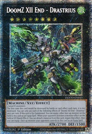DoomZ XII End - Drastrius (Starlight Rare) (DOOD-EN045) - Doom of Dimensions 1st Edition Doom of Dimensions Yugioh Single Squirtle Squad Card Shop.
