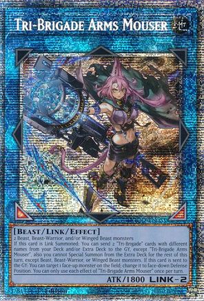 Tri-Brigade Arms Mouser (Starlight Rare) (DOOD-EN051) - Doom of Dimensions 1st Edition Doom of Dimensions Yugioh Single Squirtle Squad Card Shop.