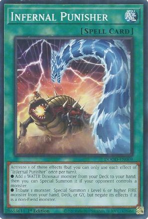 Infernal Punisher (DOOD-EN069) - Doom of Dimensions 1st Edition Doom of Dimensions Yugioh Single Squirtle Squad Card Shop.