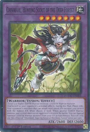 Chevreuil, Hunting Scout of the Deep Forest (DOOD-EN085) - Doom of Dimensions 1st Edition Doom of Dimensions Yugioh Single Squirtle Squad Card Shop.
