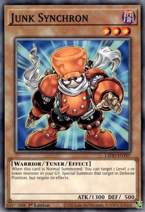 Junk Synchron (L5DD-ENY07) - Legendary 5D's Decks 1st Edition Legendary 5D's Decks Yugioh Single Squirtle Squad Card Shop.