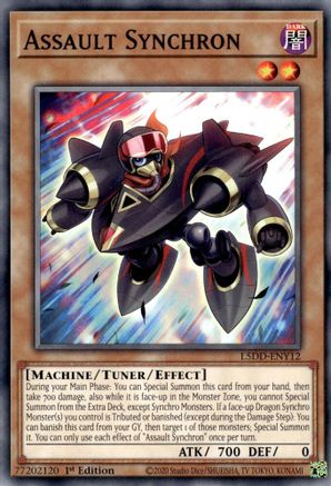 Assault Synchron (L5DD-ENY12) - Legendary 5D's Decks 1st Edition Legendary 5D's Decks Yugioh Single Squirtle Squad Card Shop.