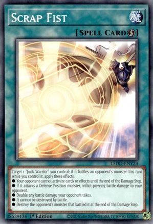 Scrap Fist (L5DD-ENY24) - Legendary 5D's Decks 1st Edition Legendary 5D's Decks Yugioh Single Squirtle Squad Card Shop.