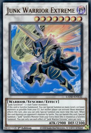 Junk Warrior Extreme (L5DD-ENY32) - Legendary 5D's Decks 1st Edition Legendary 5D's Decks Yugioh Single Squirtle Squad Card Shop.