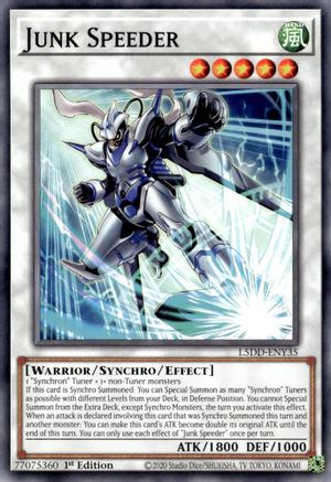 Junk Speeder (L5DD-ENY35) - Legendary 5D's Decks 1st Edition Legendary 5D's Decks Yugioh Single Squirtle Squad Card Shop.