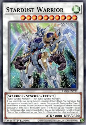 Stardust Warrior (L5DD-ENY39) - Legendary 5D's Decks 1st Edition Legendary 5D's Decks Yugioh Single Squirtle Squad Card Shop.