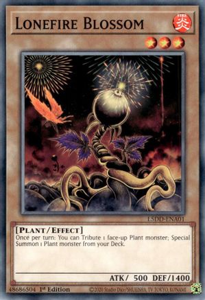 Lonefire Blossom (L5DD-ENA01) - Legendary 5D's Decks 1st Edition Legendary 5D's Decks Yugioh Single Squirtle Squad Card Shop.